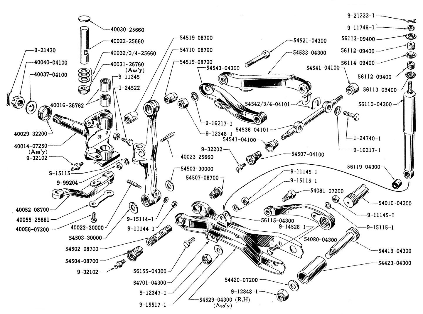 front suspension landscape